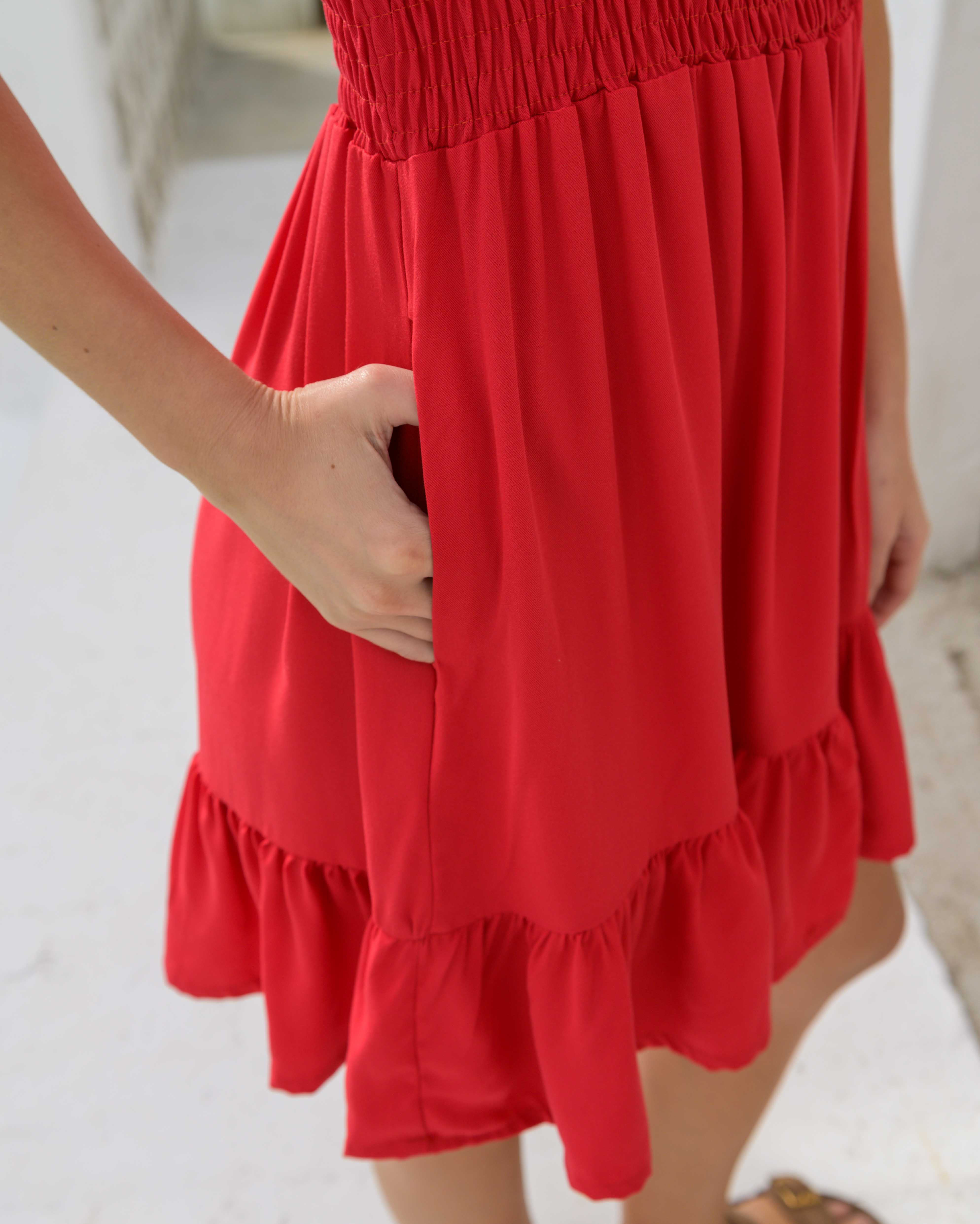 Vestido Maite Plane Red