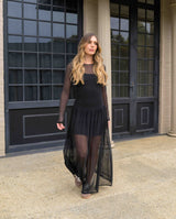Vestido Iris Plane Black