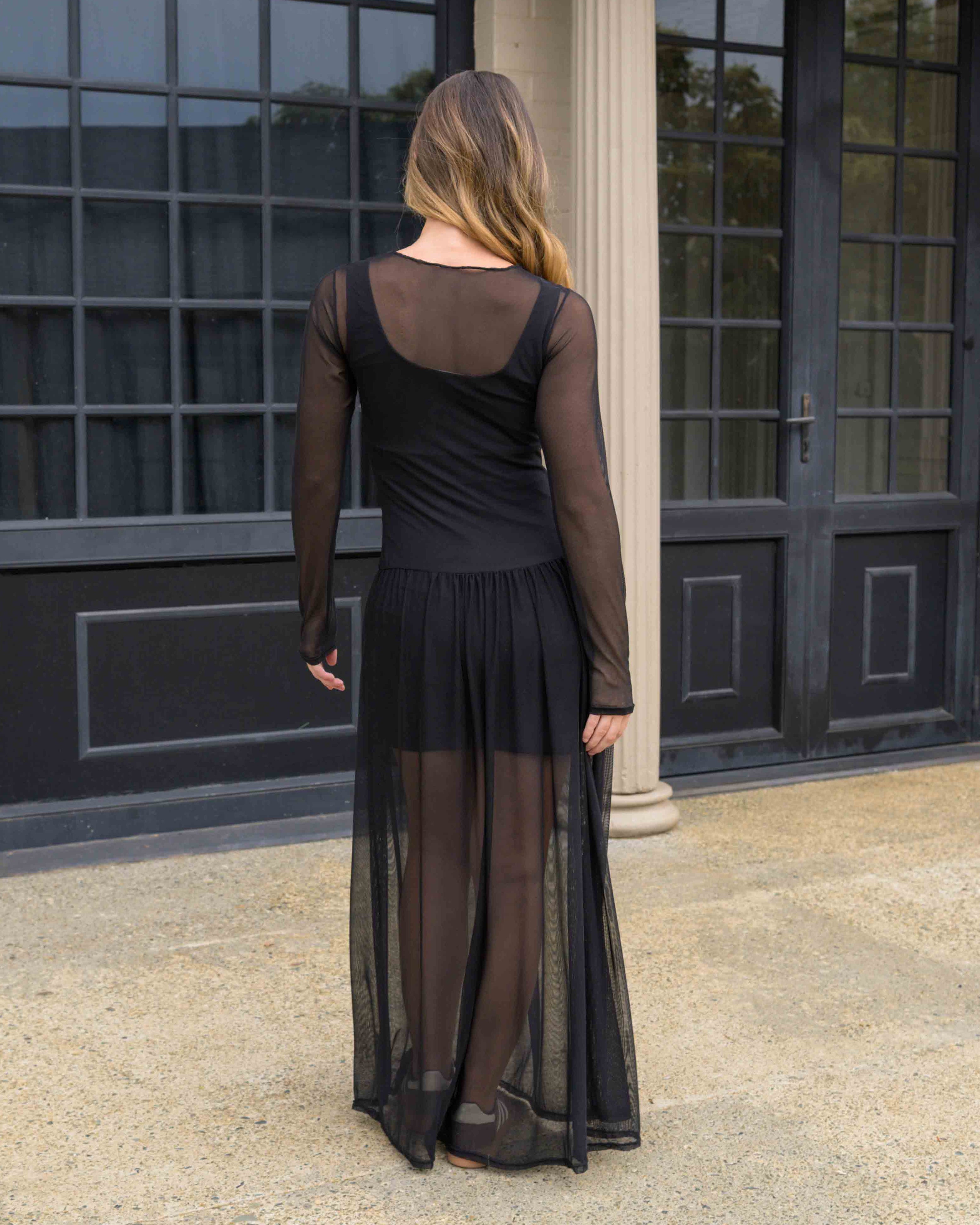 Vestido Iris Plane Black