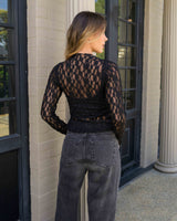 Blusa Jacky Sweet Negra