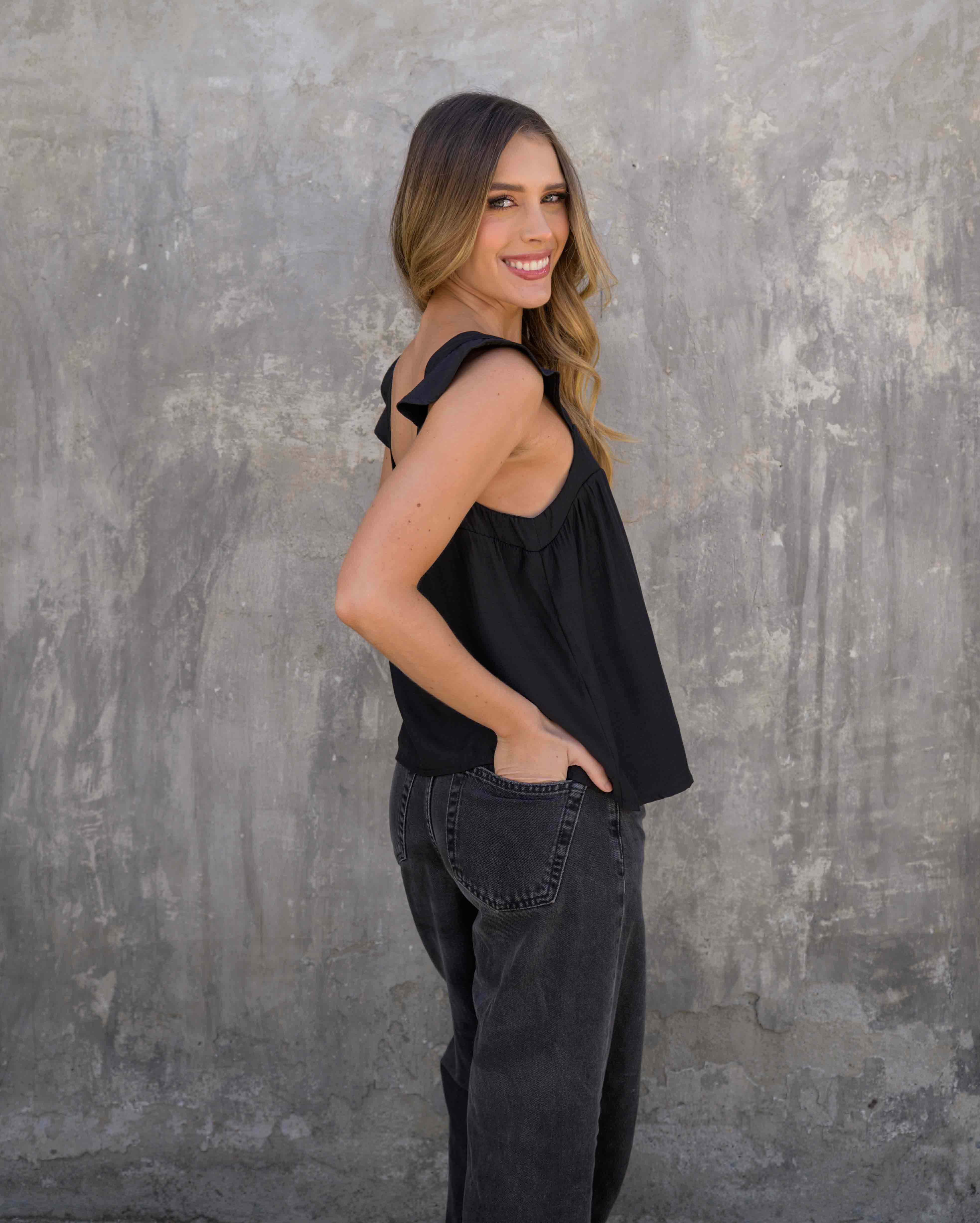 Blusa Milena Plane Negra