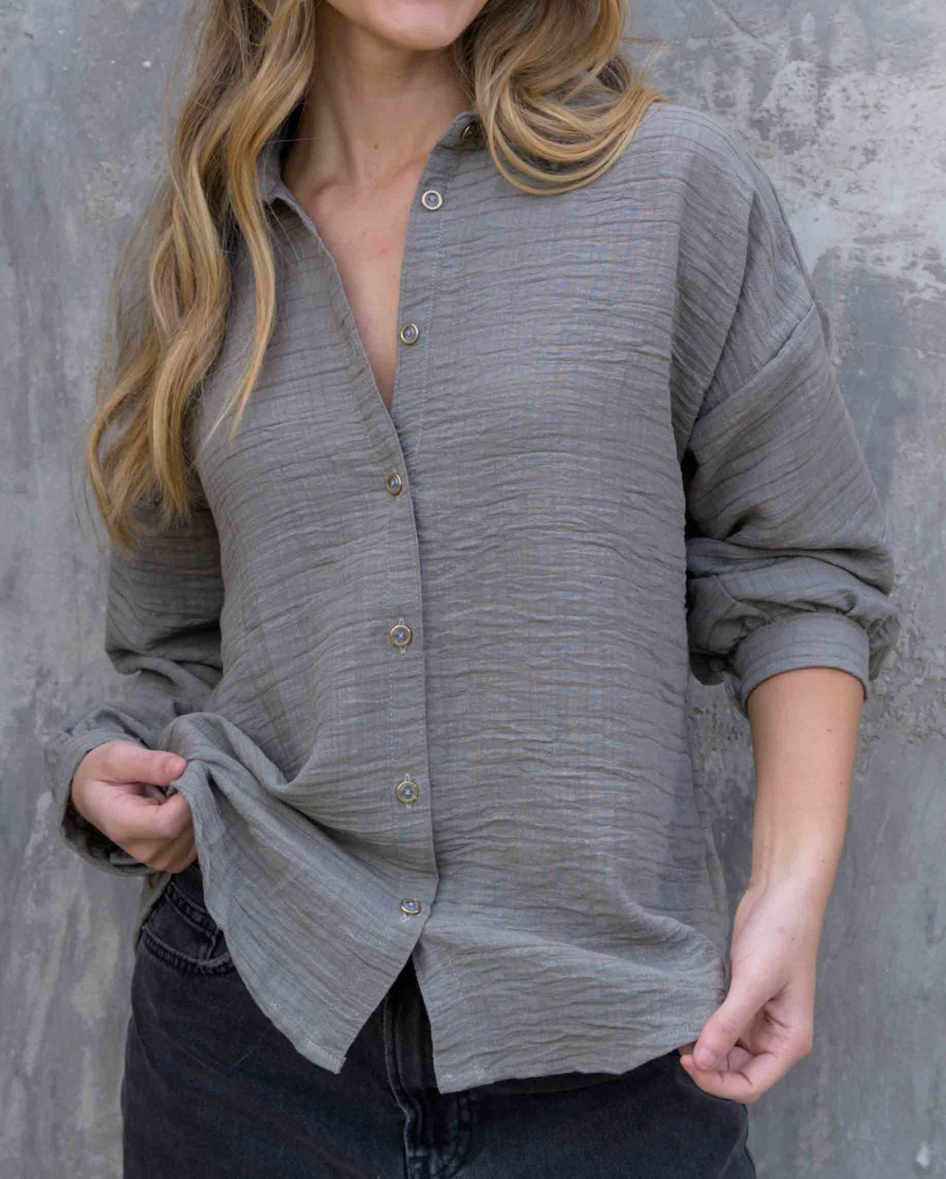 Camisa Cristina Berlín Verde