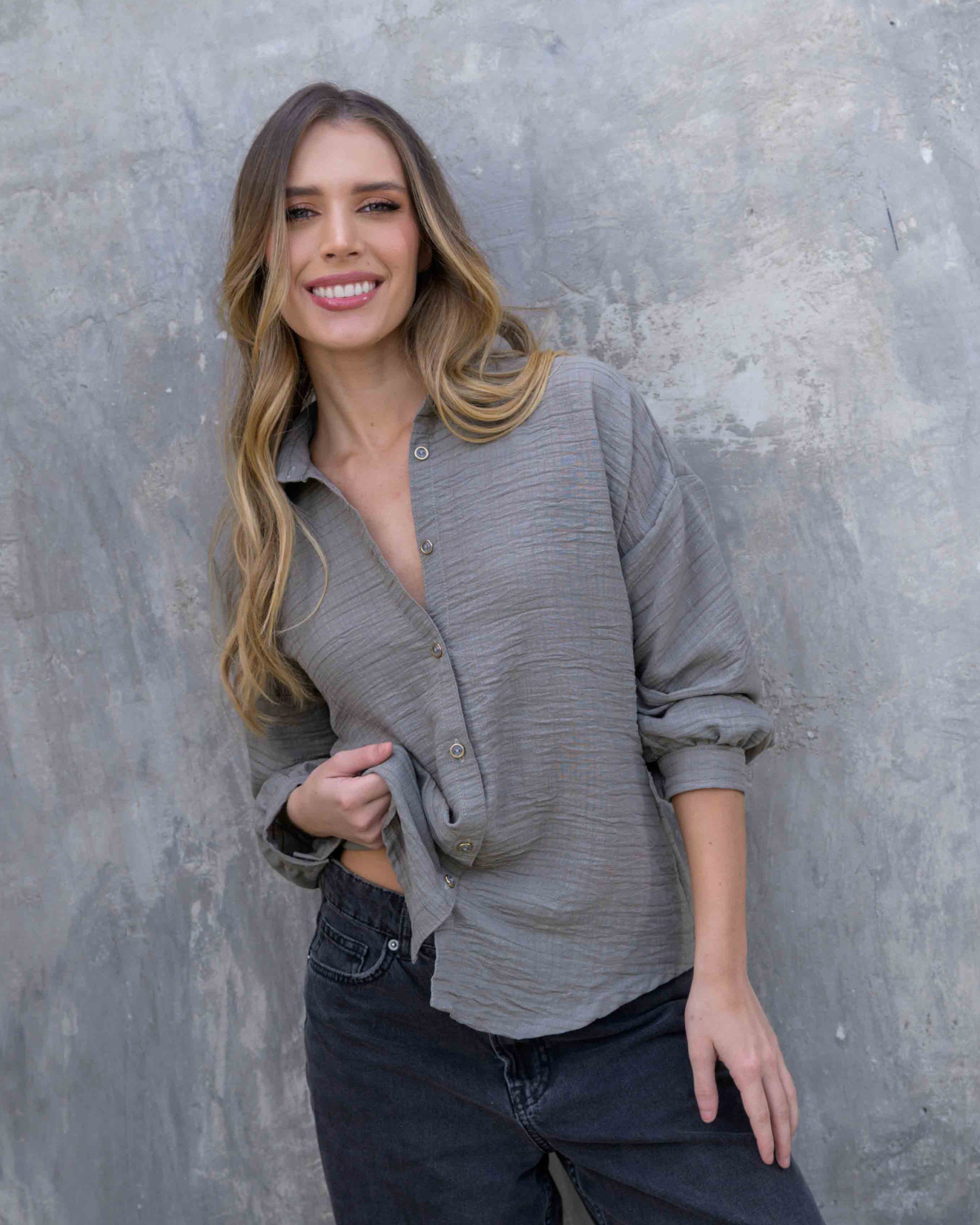 Camisa Cristina Berlín Verde