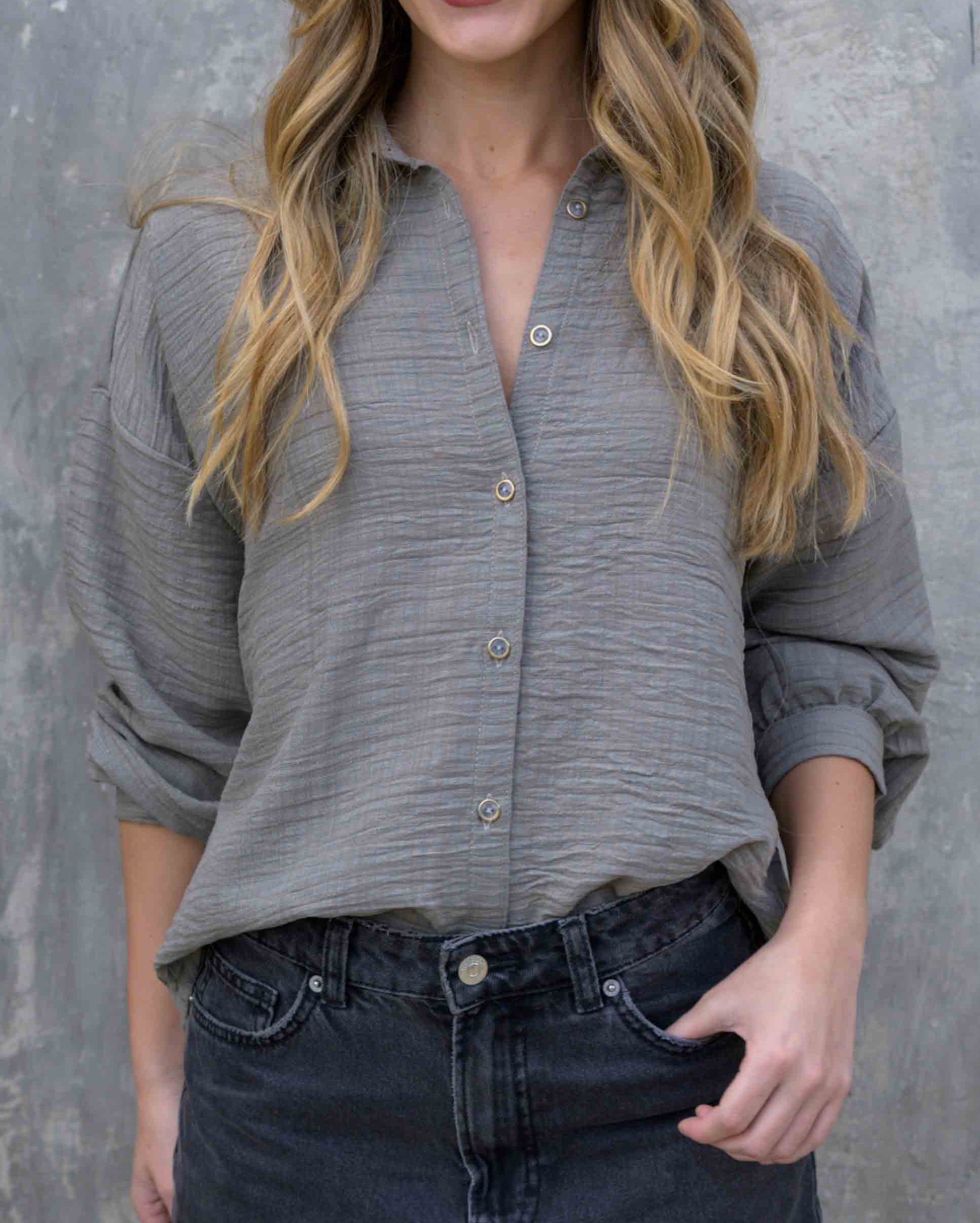 Camisa Cristina Berlín Verde