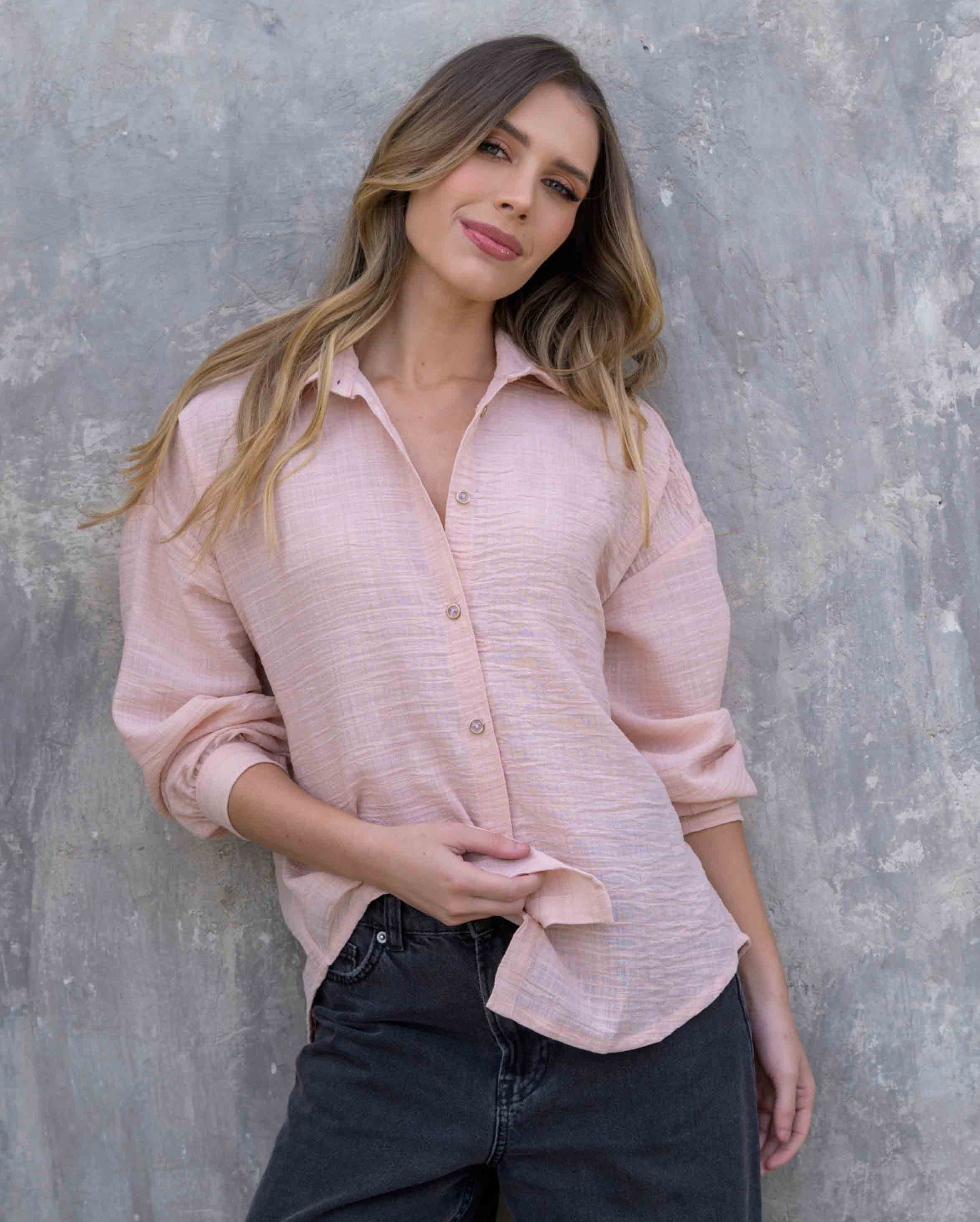 Camisa Cristina Berlín Coral
