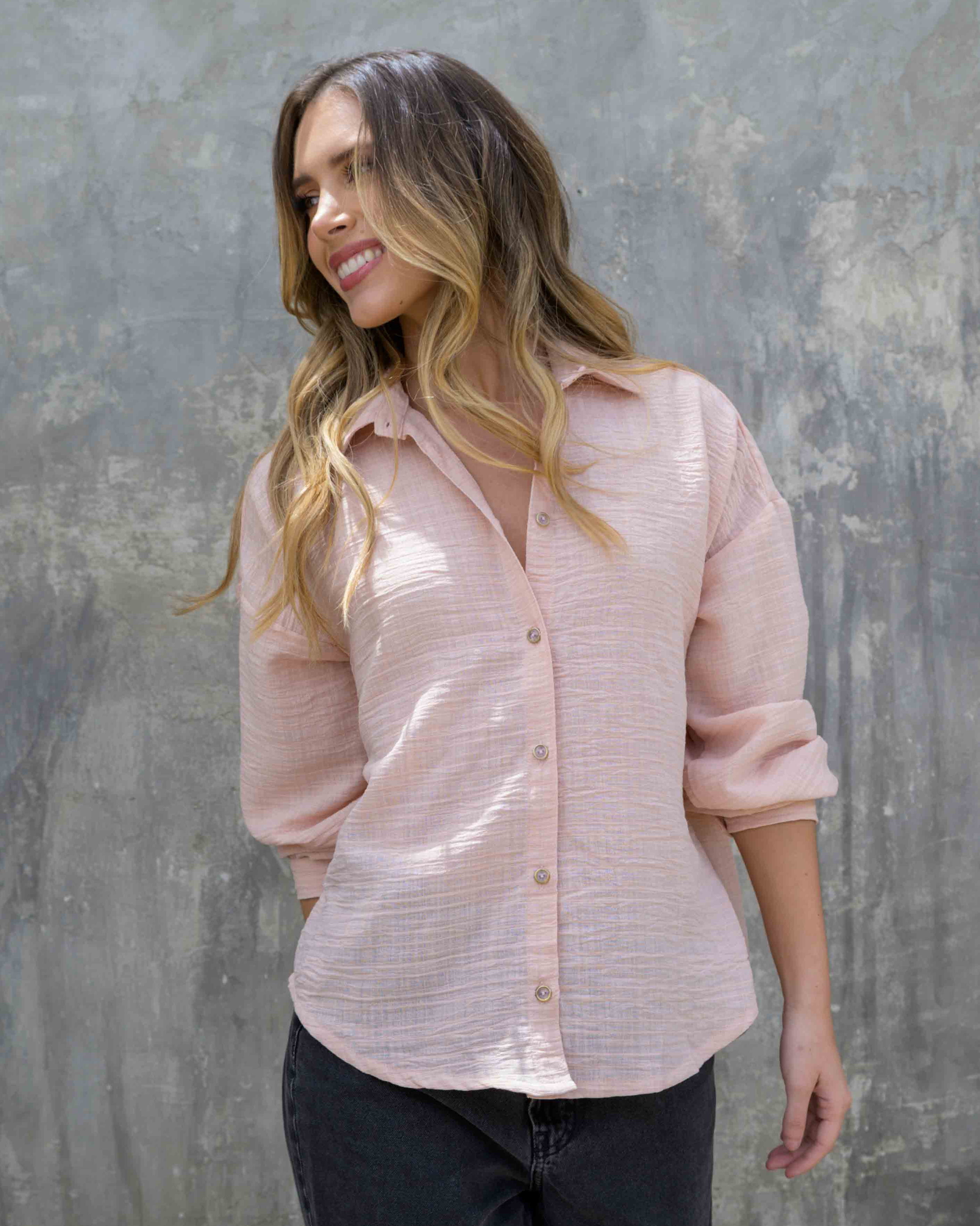 Camisa Cristina Berlín Coral