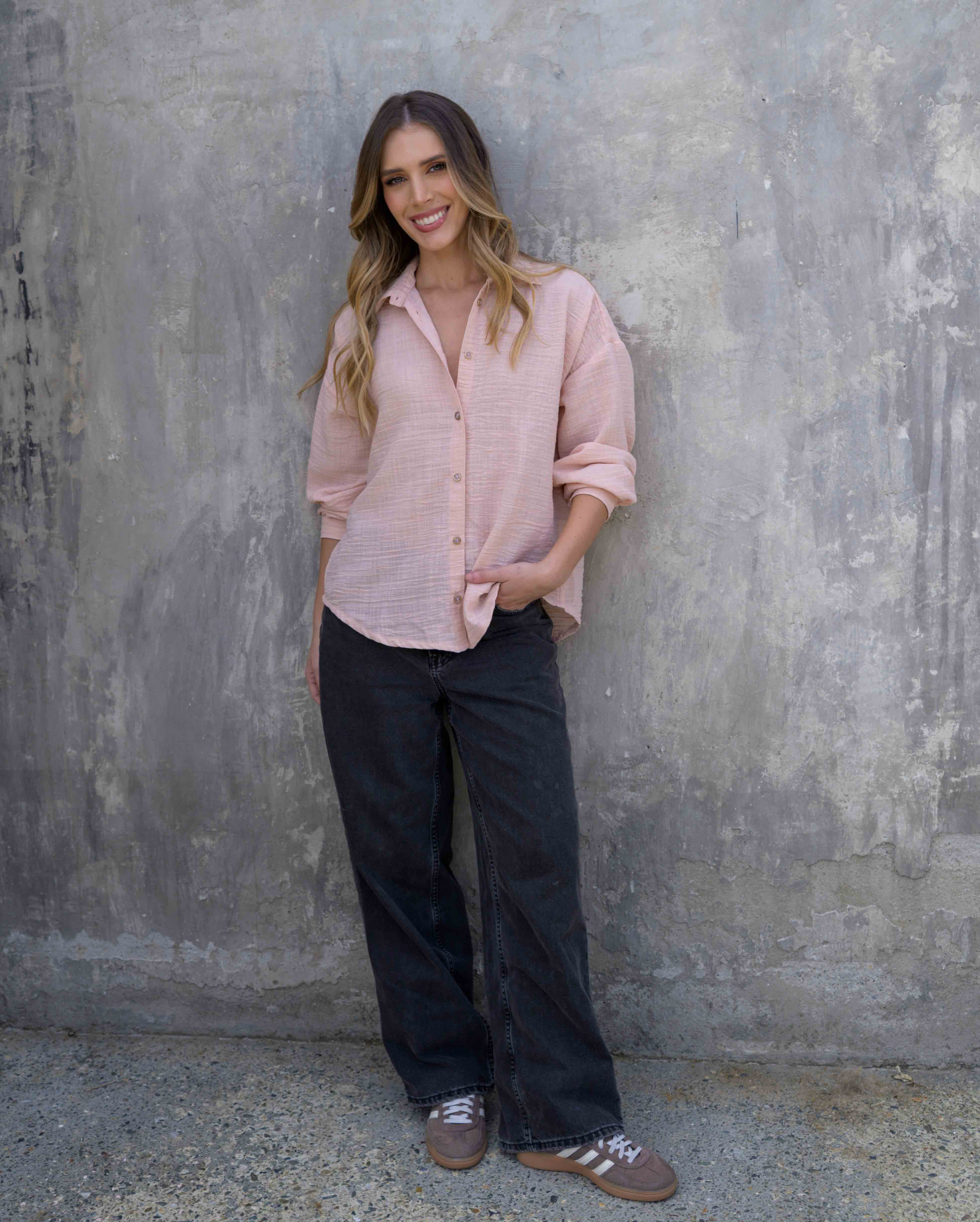 Camisa Cristina Berlín Coral