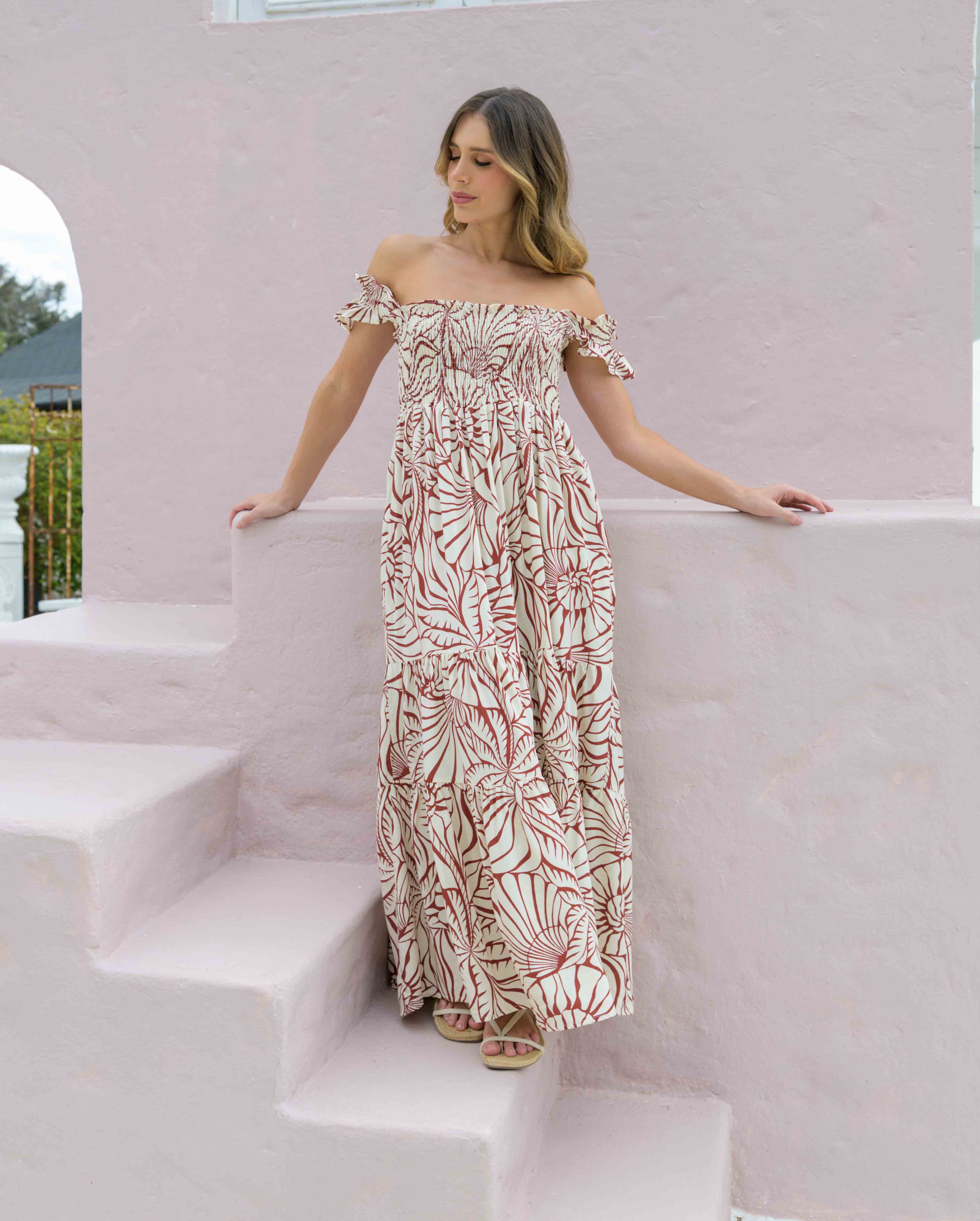 Vestido Sally Shell Vino