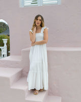 Vestido Sally Plane Marfil