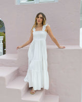 Vestido Sally Plane Marfil