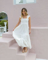 Vestido Sally Plane Marfil