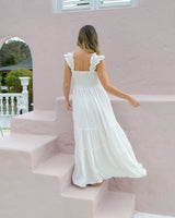 Vestido Sally Plane Marfil