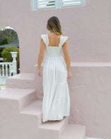 Vestido Sally Plane Marfil