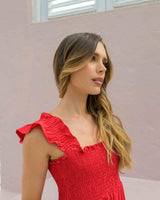 Vestido Sally Plane Rojo