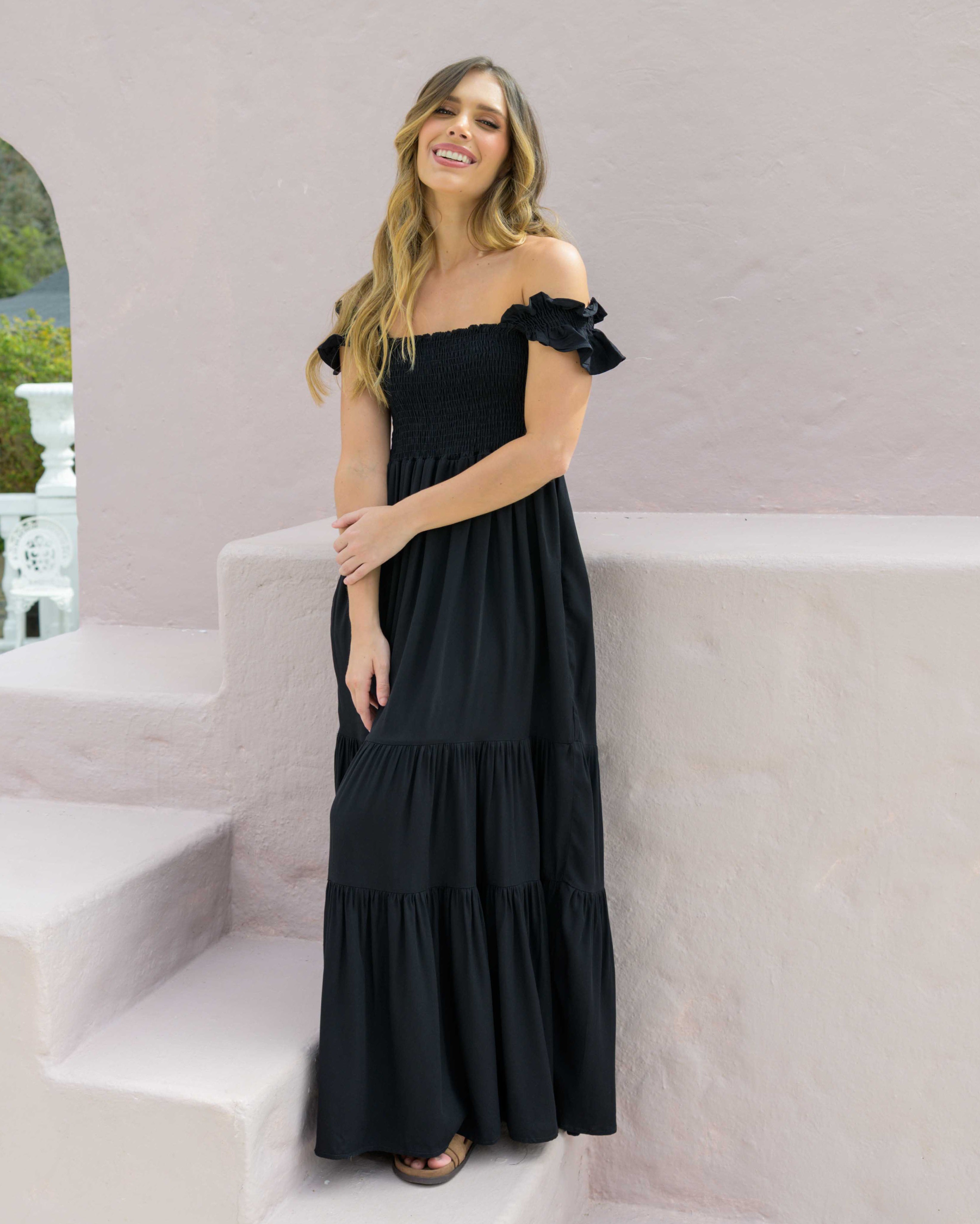Vestido Sally Plane Negro