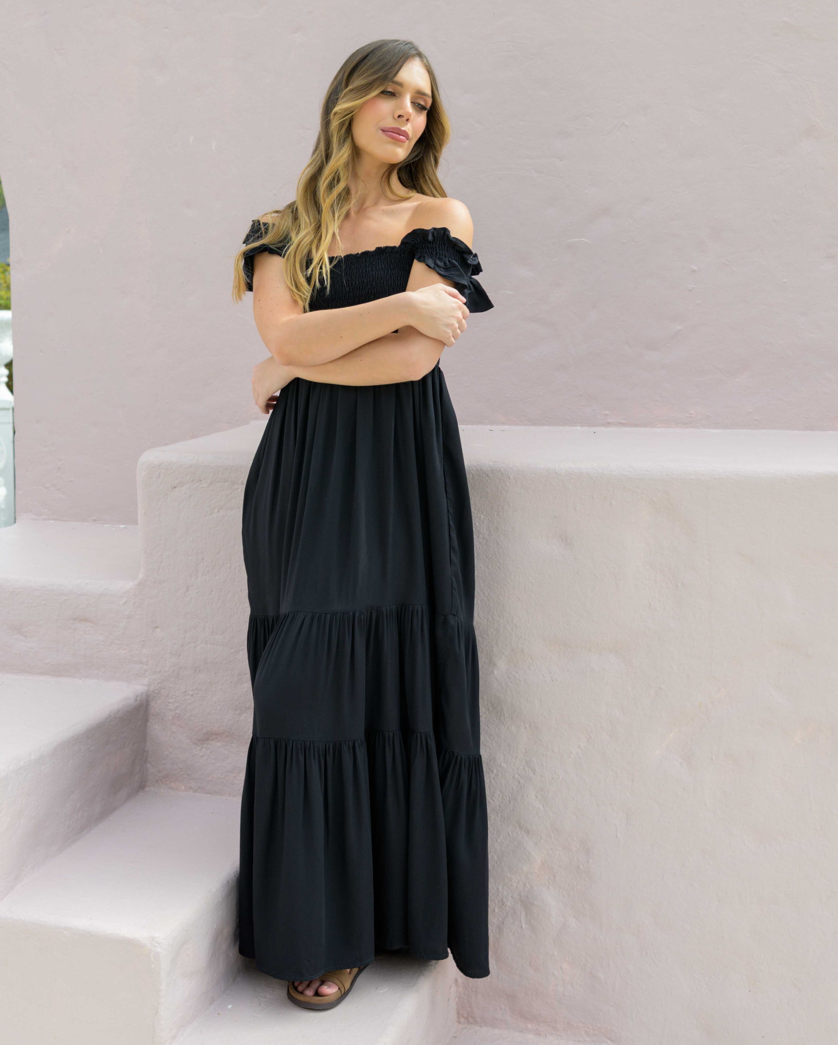 Vestido Sally Plane Negro