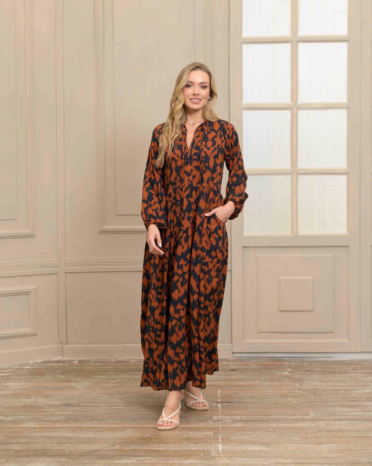 Vestido Eloisa Oslo Terra