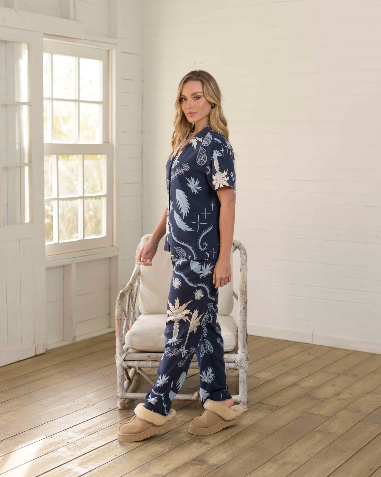 Pijama Cora Aura Azul