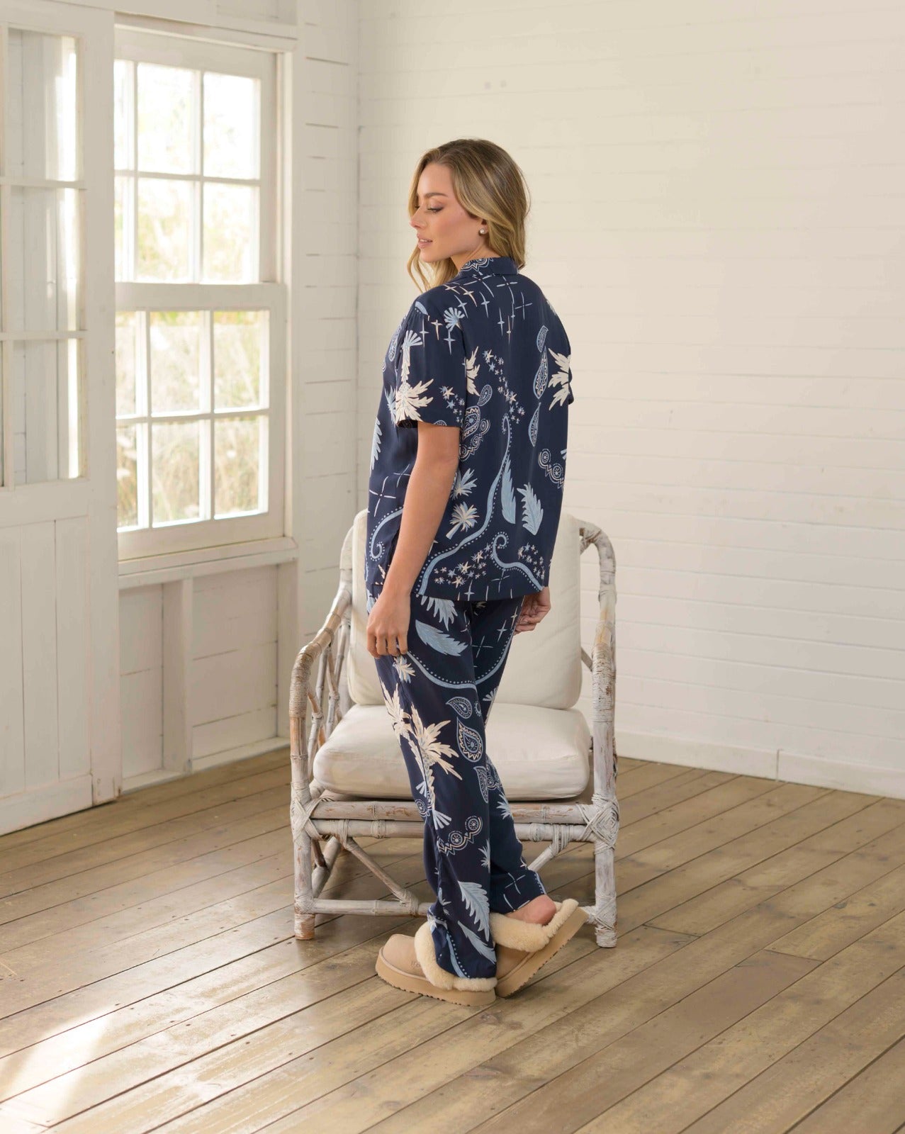 Pijama Cora Aura Azul