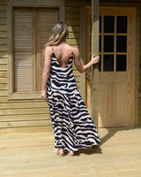 Vestido Isa Zebra