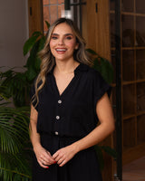 Enterizo Cristi Plane Negro