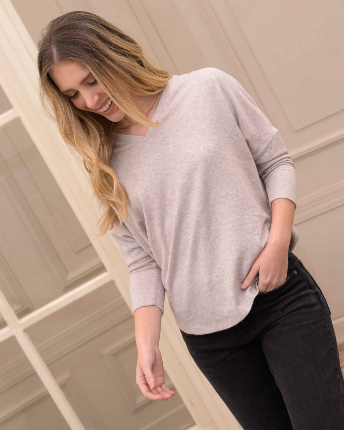 Buzo New Basic Moscú Gris