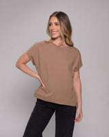 Camiseta Aly Plane Cocoa