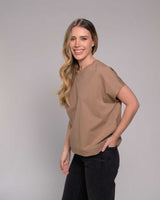 Camiseta Aly Plane Cocoa