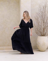 Vestido Elodia Plane Black