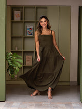 Vestido Lily Plane Verde