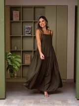 Vestido Lily Plane Verde