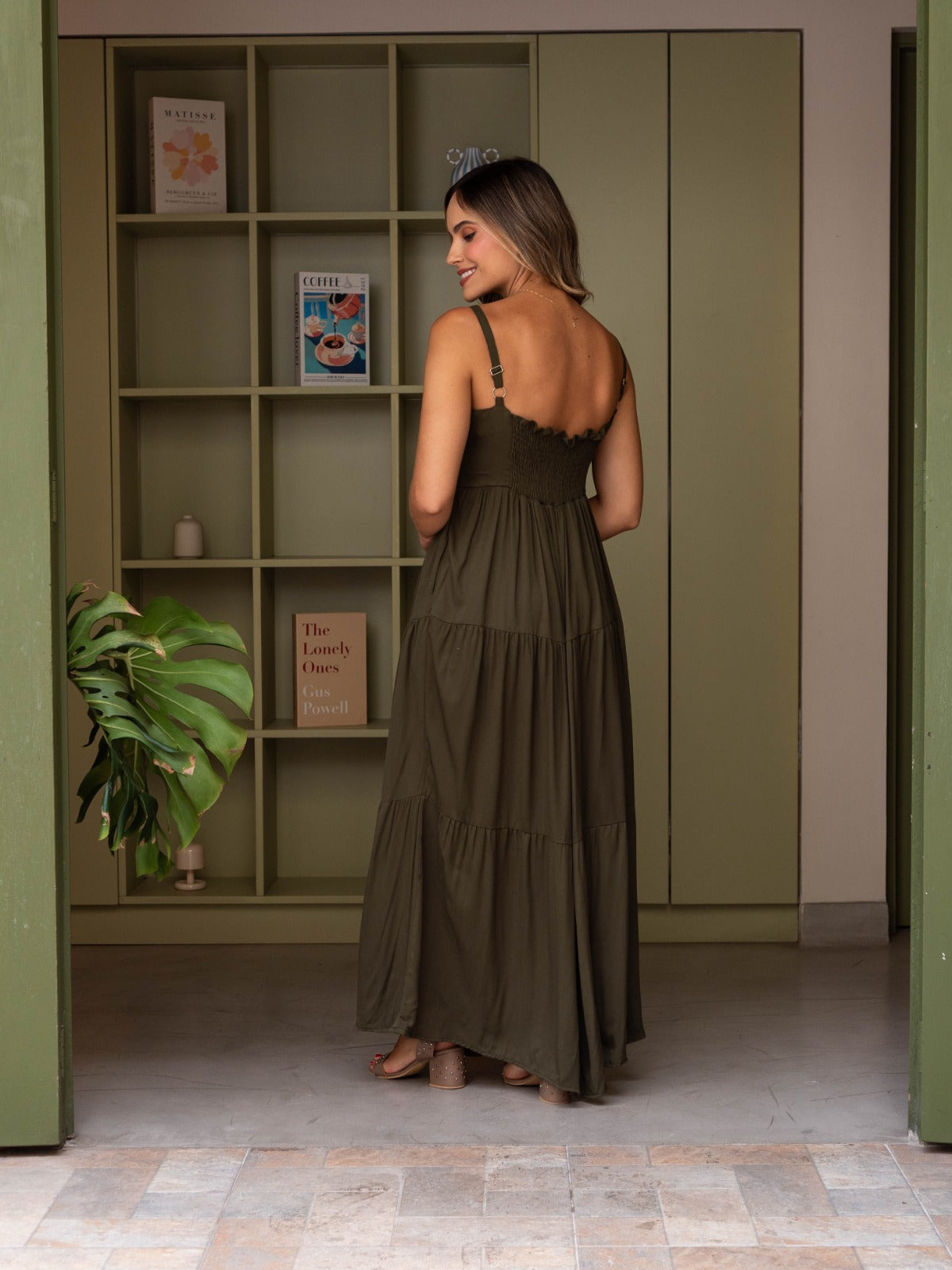 Vestido Lily Plane Verde