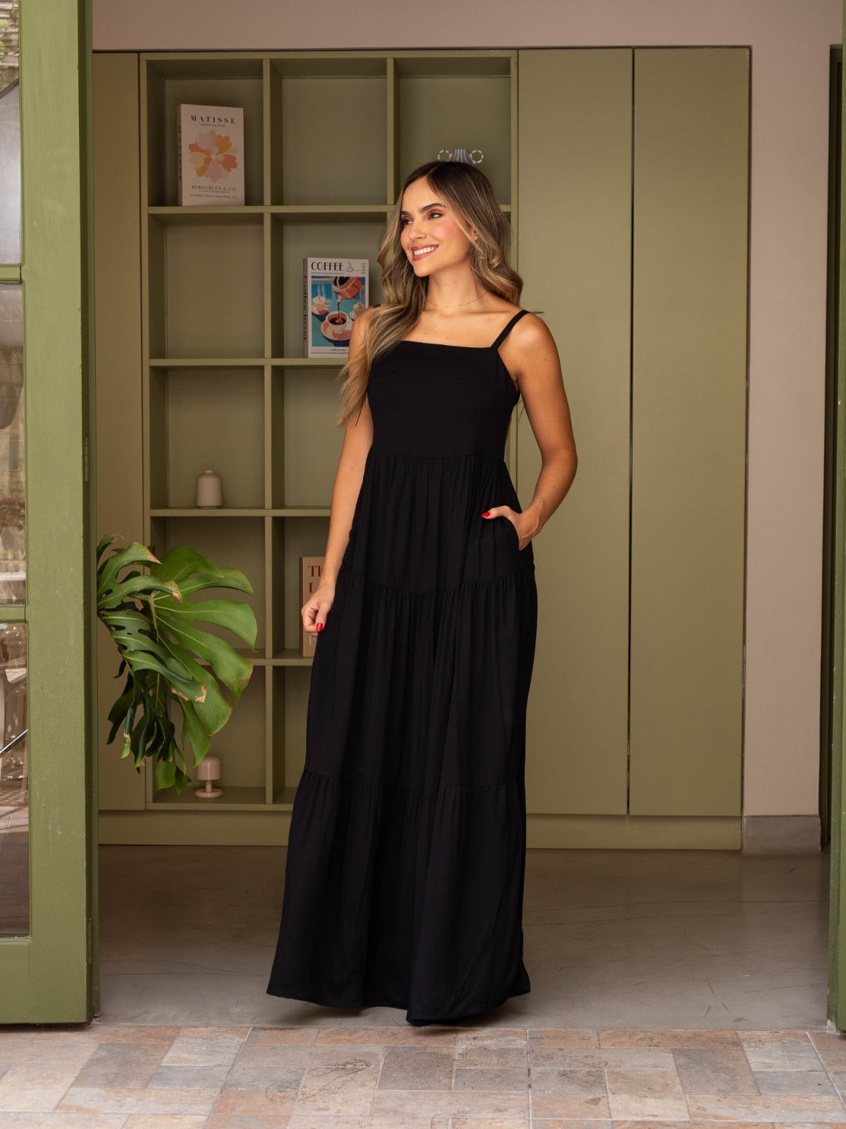 Vestido Lily Plane Negro