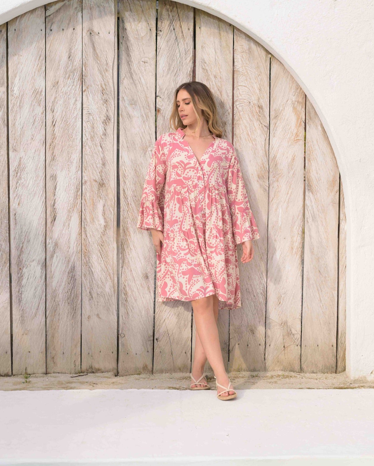 Vestido Lax Bloom Rose