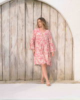 Vestido Lax Bloom Rose