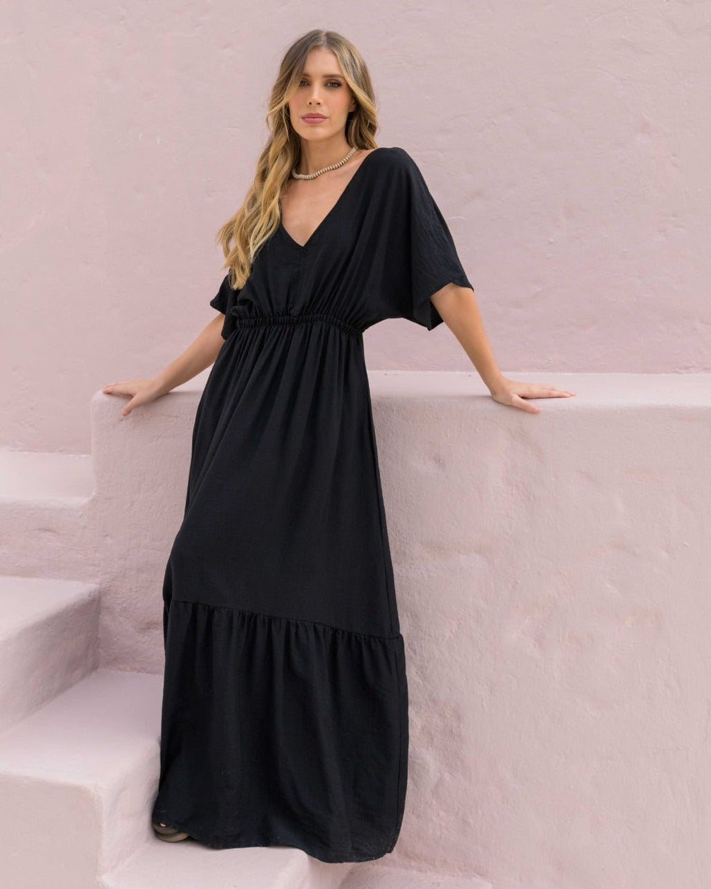 Vestido Elodia Plane Black