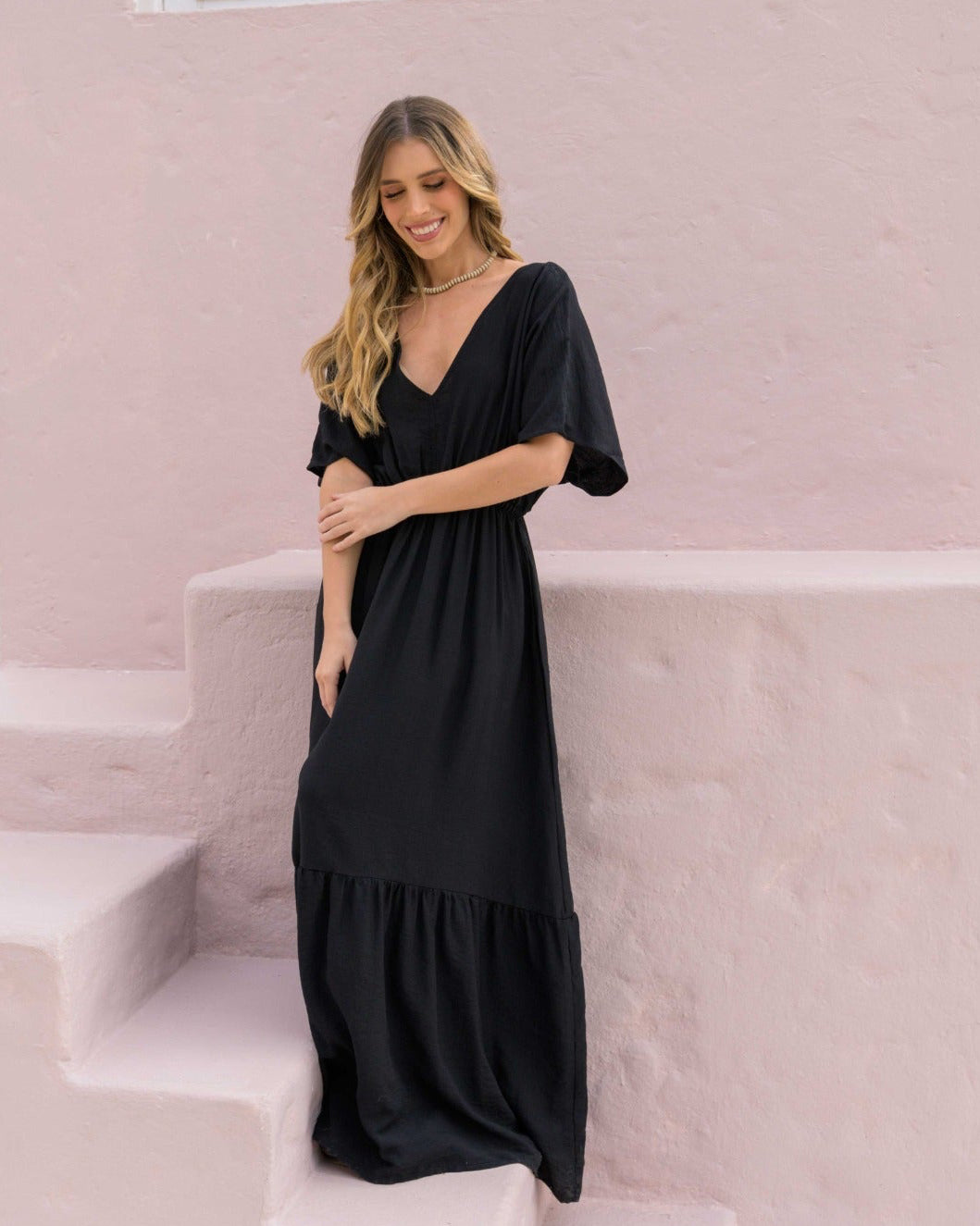 Vestido Elodia Plane Black