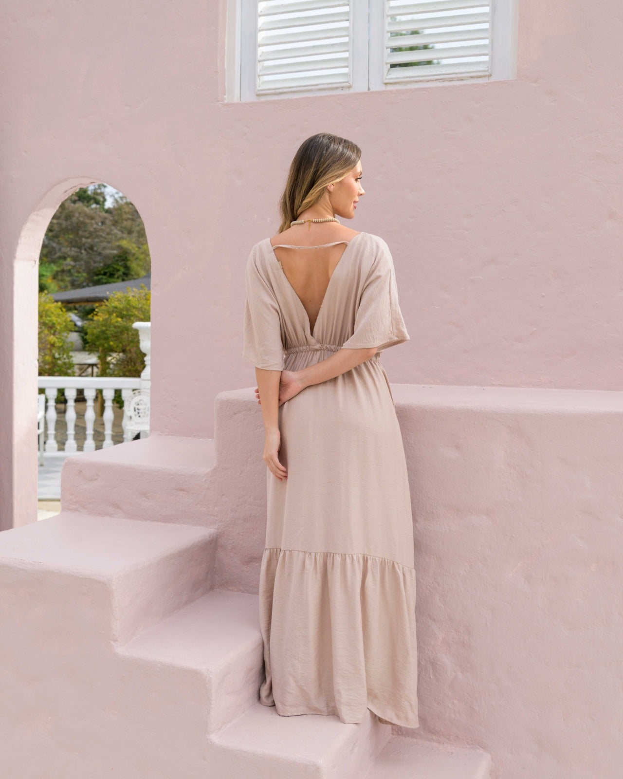 Vestido Elodia Plane Sand