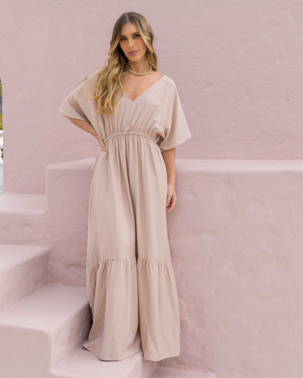 Vestido Elodia Plane Sand