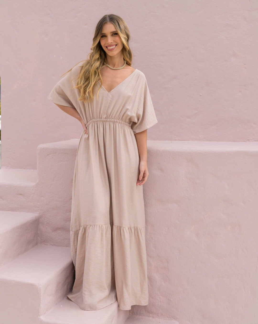 Vestido Elodia Plane Sand