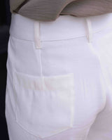 Pantalón Kary Plane Marfil