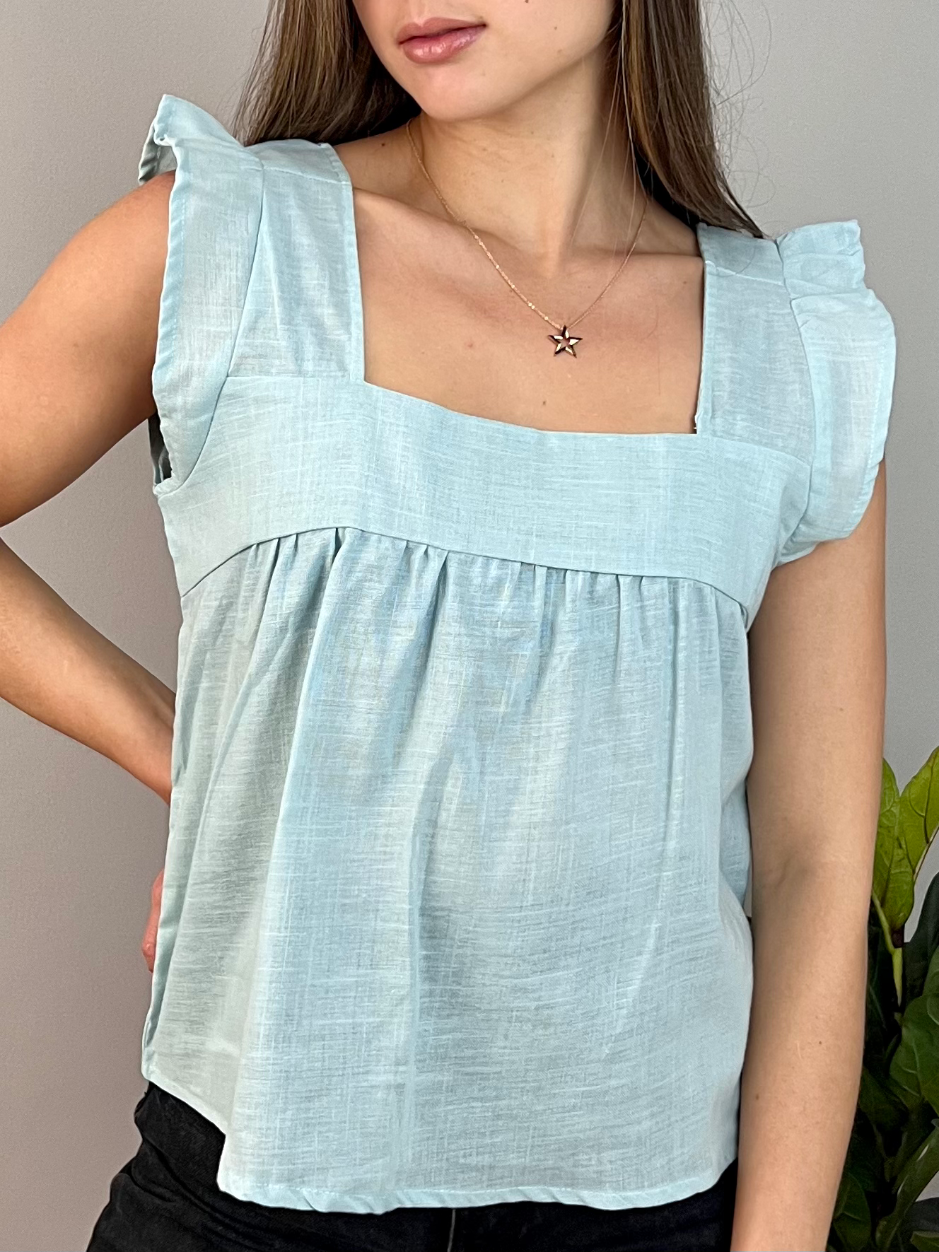 Blusa Mily Salvia