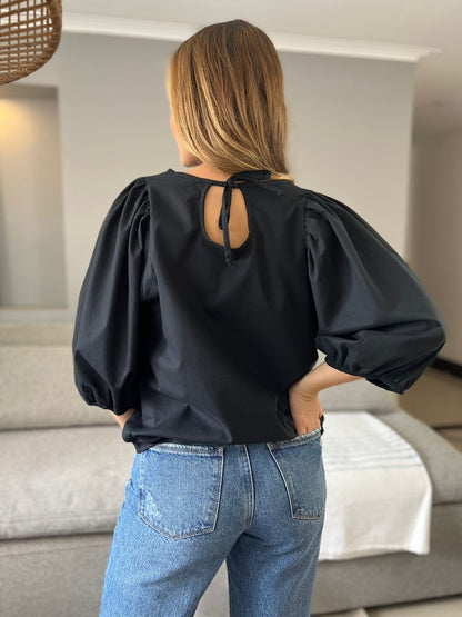 Blusa Violeta negra