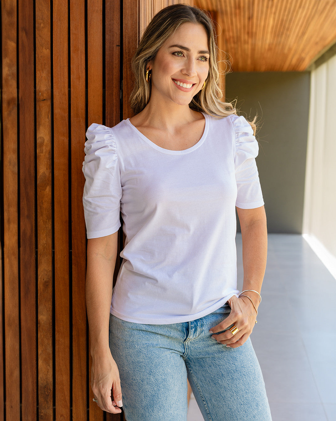 T- shirt Cloe blanca