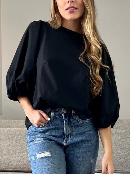 Blusa Violeta negra