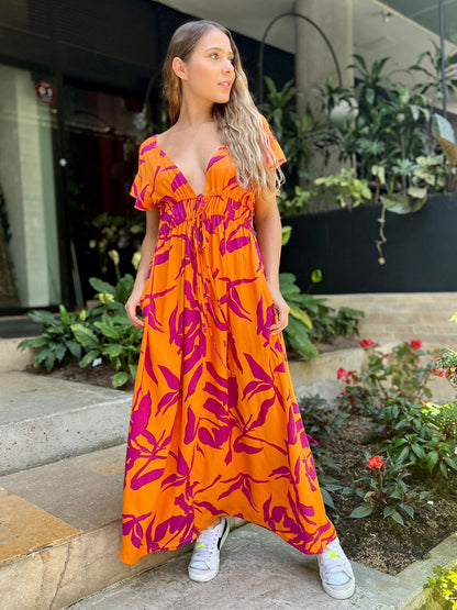 Vestido Lucia Naranja