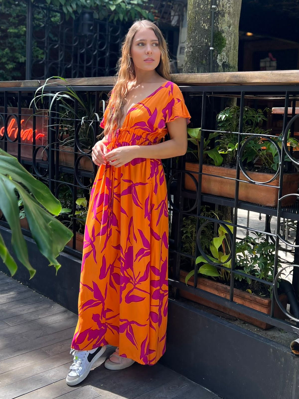 Vestido Lucia Naranja